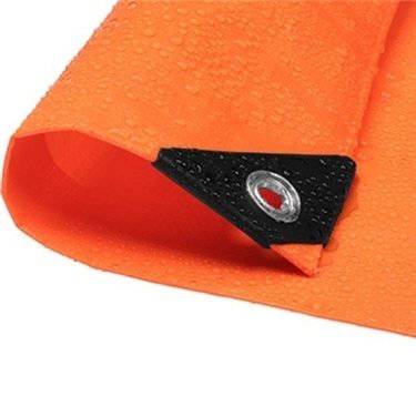 Orange Poly Tarps - TarpsPlus