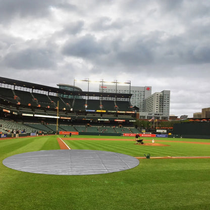 Baseball Home Plate Cover- 31' - TarpsPlus