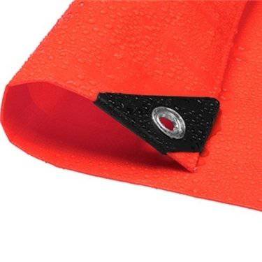 Red Poly Tarps - TarpsPlus