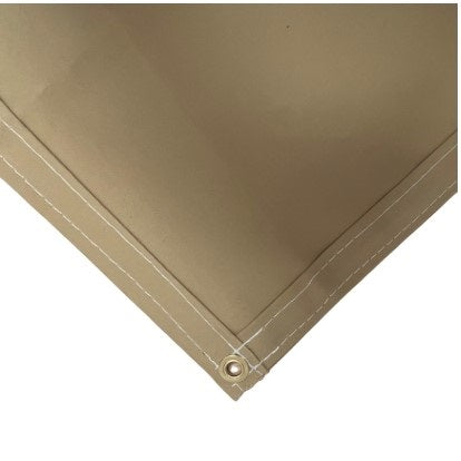 Tan Polyester Waterproof Canvas