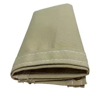 Tan Polyester Waterproof Canvas - 20' x 40' - TarpsPlus