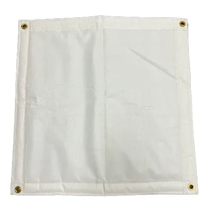 White Insulated Poly Tarp - TarpsPlus