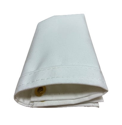 White Polyester Waterproof Canvas