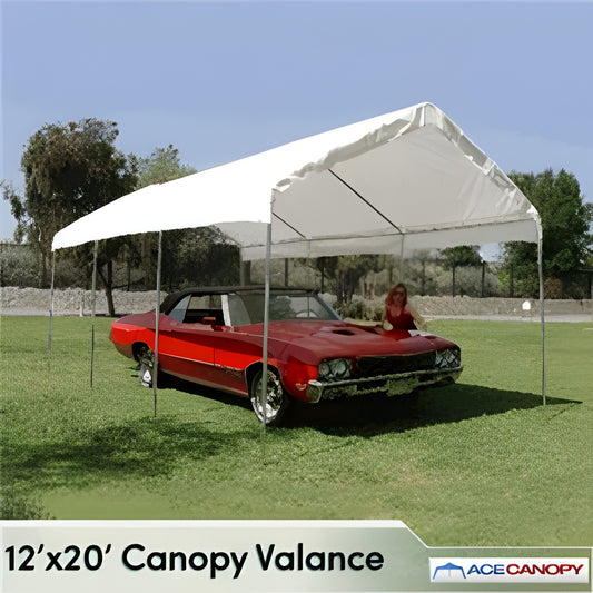 Valance Tarp Canopy 12' x 20'