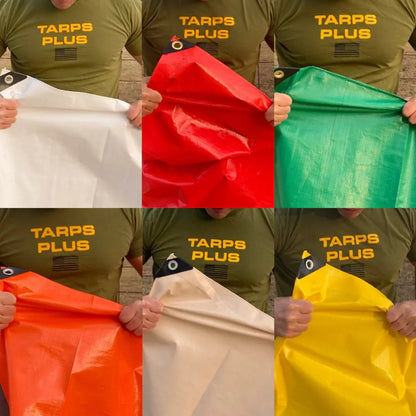 Heavy Duty Poly Tarps - TarpsPlus