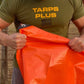 Orange Poly Tarps - TarpsPlus