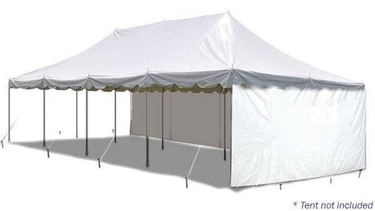 Party Tent Side Wall w/ Zipper 7' x 10' - TarpsPlus